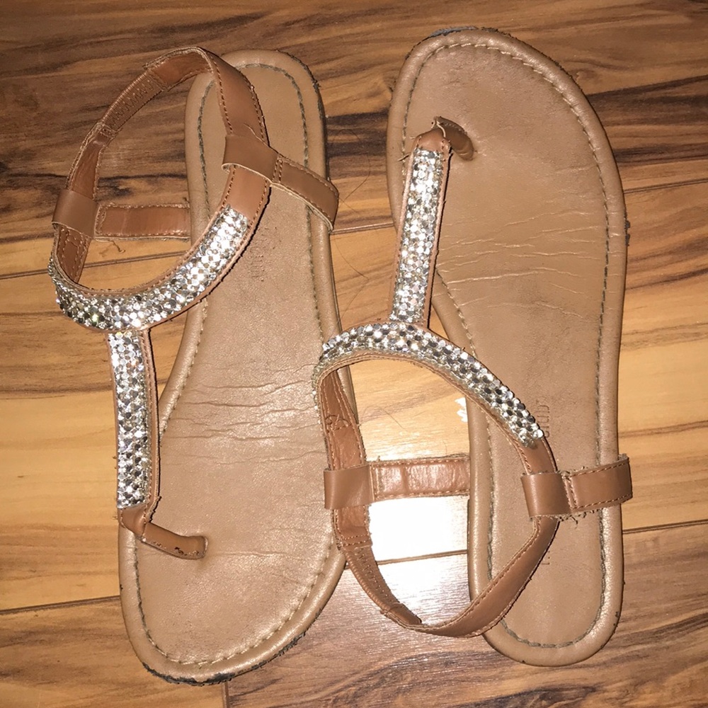 Brown sandals